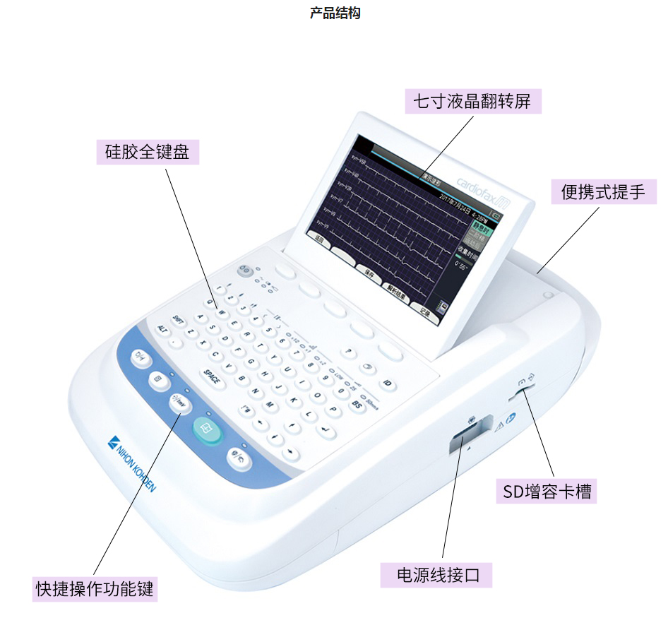 原裝進口ECG-2360十二道心電圖機2.png